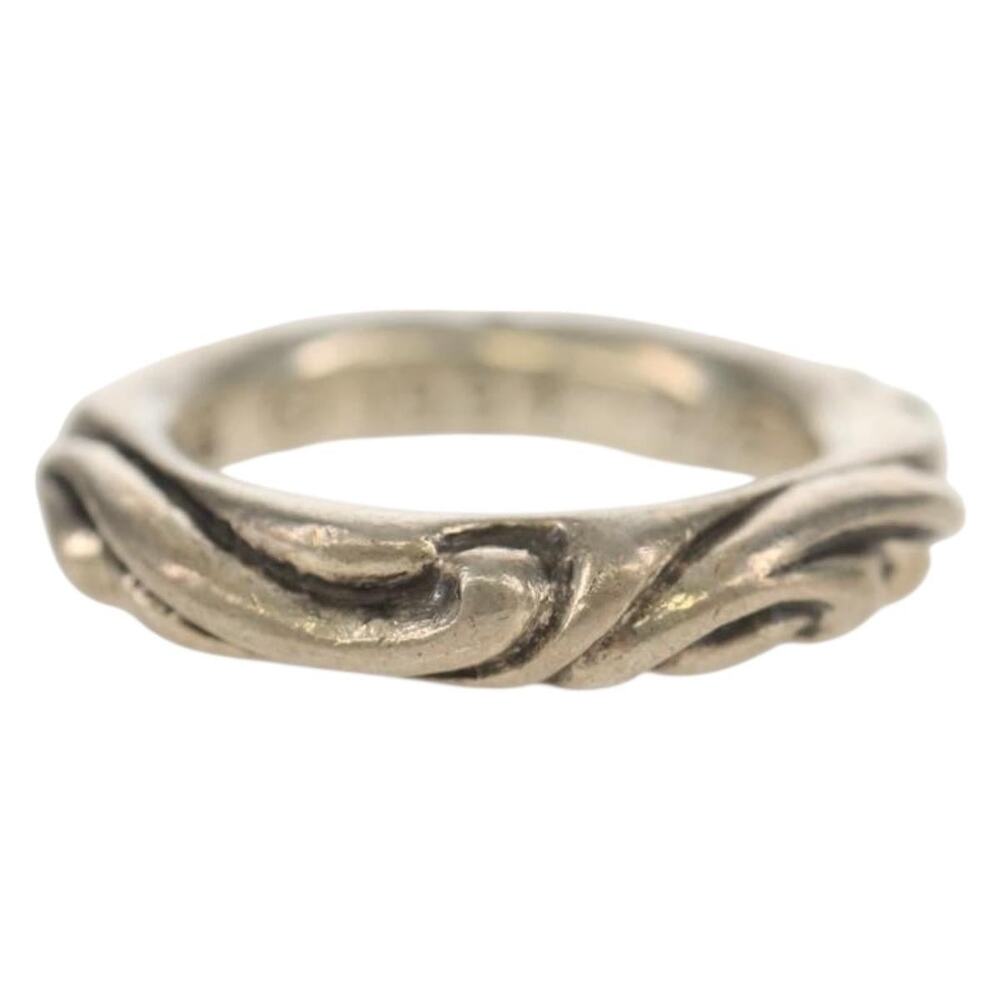 Chrome Hearts Scroll Band Ring Ag925 Silver
